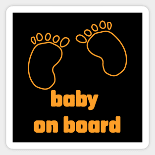 baby on board Sticker